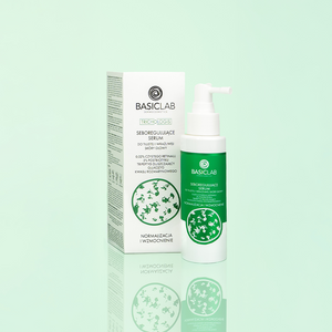 Sebumregulierendes Serum für fettige und empfindliche Kopfhaut, 0,02% Retinal, 5% Postbiotikum, exfolierendes Tripeptid, Rosmarinsäure‑Glucosid