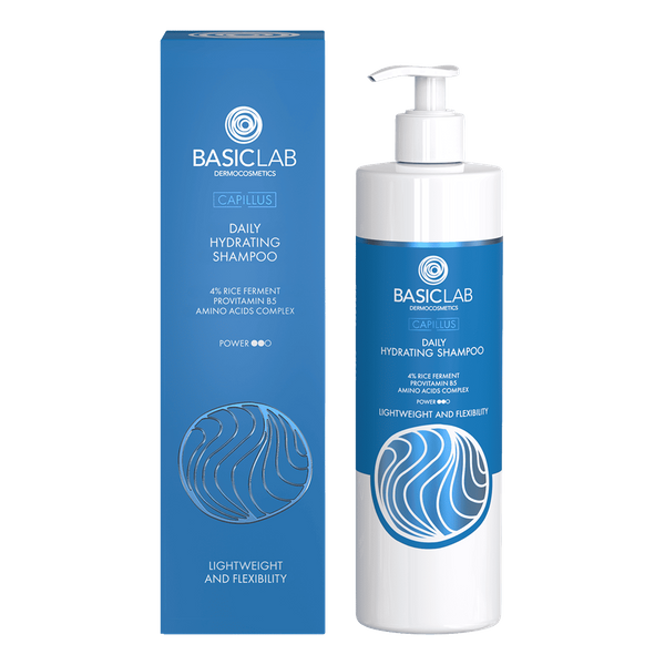 Feuchtigkeitsshampoo für den Alltagmit 4% Reisferment, Provitamin B5 & Aminosäurenkomplex