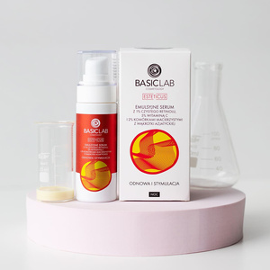 1% Reines Retinol Emulsionsserum mit 5% Vitamin C & 2% CICA-Stammzellen